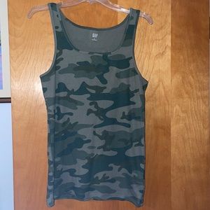NWOT camo gap tank